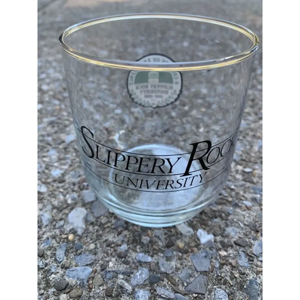 Slippery Rock University A Century of Excellence 1889-1989 Tumbler Glass